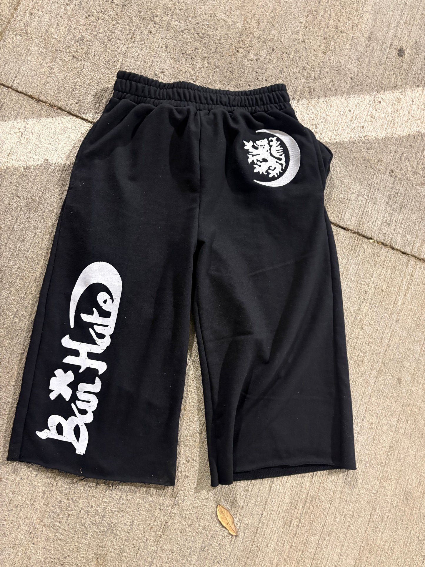 Black BanHate- Sweatshorts