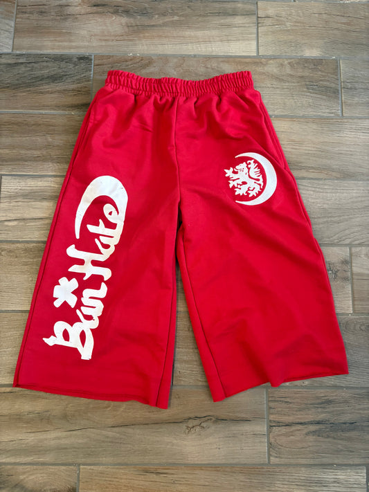 Red BanHate- Sweatshorts